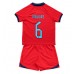England Harry Maguire #6 Replika Babykläder Borta matchkläder barn VM 2022 Korta ärmar (+ Korta byxor)